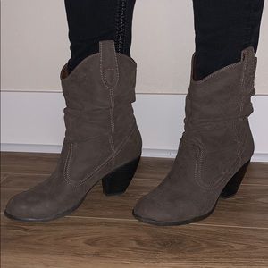 Fergalicious heeled boots
